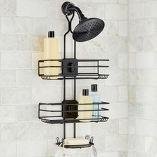 Adjustable Steel with 4 Way Shelves Hanging Organizer Basket