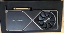 NVIDIA RTX 3090 FOUNDERS EDITION 24GB GPU W/ BOX - GREAT FOR AI, LLM & GAMING