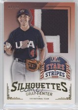 2015 Panini Stars and Stripes Jerseys Prime 1/21 Gray Fenter #39 9t3