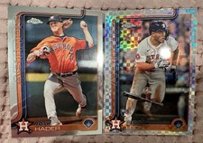 2025 Topps Chrome JOSH HADER / PEDRO LEON Lot