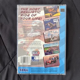 Formula One World Championship: Beyond the Limit (Sega CD, 1994) CIB REG Tested