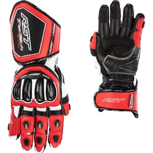 RST Tractech Evo 4 Ce Motorbike Motorcycle Leather Gloves Red / White / Black