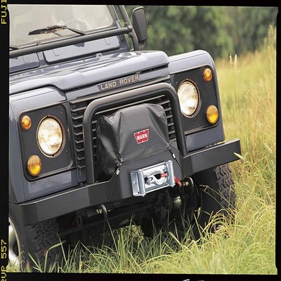 Warn 13917 Vinyl Cover For Classic Winch With Control Pack Mounted On Motor