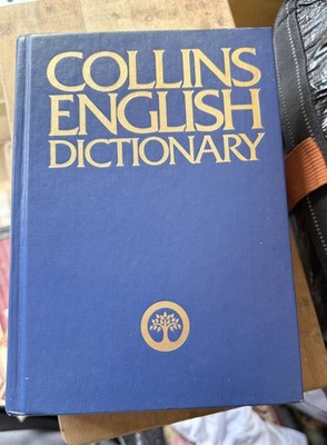 Collins English Dictionary Vintage First Edition 1979 Hardcover Book 