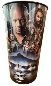 Universal Pictures "Fast & Furious 10" Promo Plastic Cup (44 oz.) ~ May 19, 2023