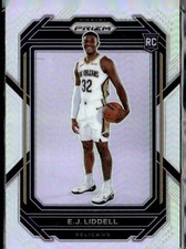 2022 Prizm Silver #251 E.J. Liddell RC (B)  New Orleans Pelicans