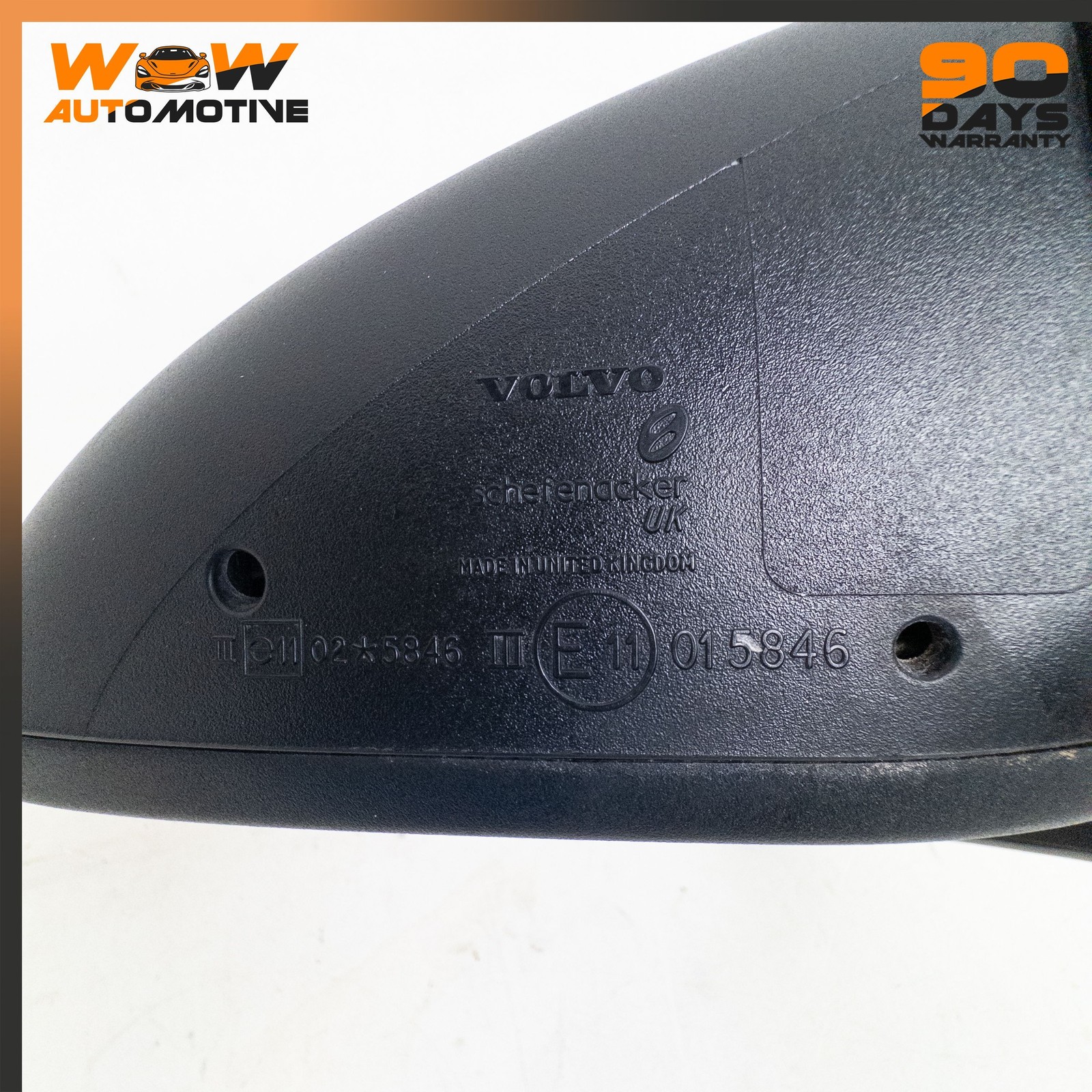 06-16 ASTON MARTIN V8 VANTAGE RIGHT EXTERIOR REAR VIEW MIRROR WINDOW CARBON OEM