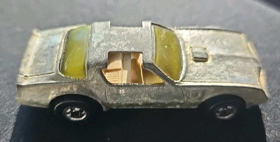 Hot Wheels Hot Bird Blue Pontiac Firebird Trans Am Made in Hong Kong 1977 - Image 3 of 4