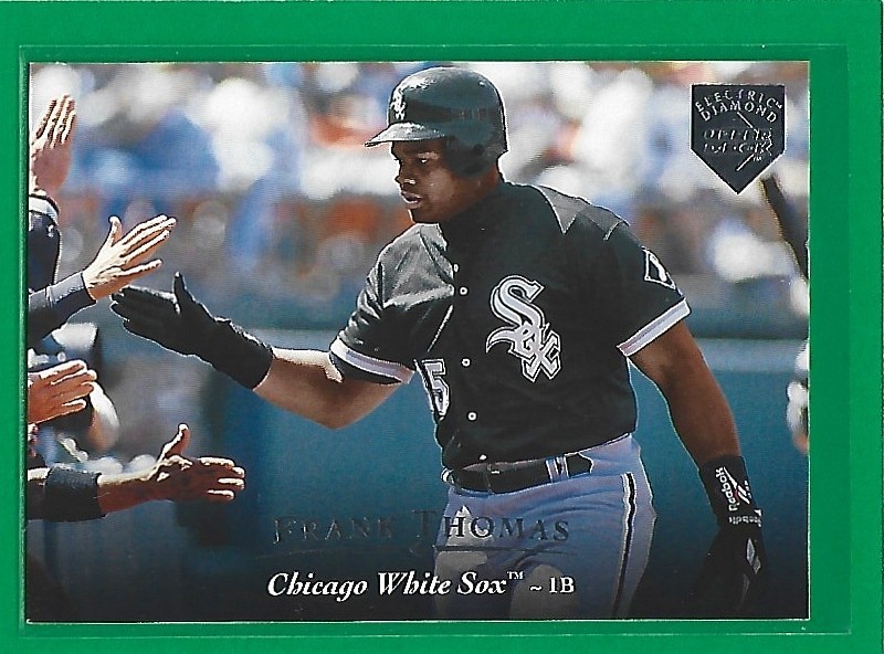 1995 Upper Deck - Frank Thomas #435 Electric Diamond Silver Chicago White Sox 