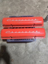 1955 56 57 58 59 Chevy V8 Valve Covers Bel Air 210 150 265 283 Cu.in. Script 1955 56 57 58 59 Chevy V8 Valve Covers Bel Air 210 150 265 283 Cu.in. Script