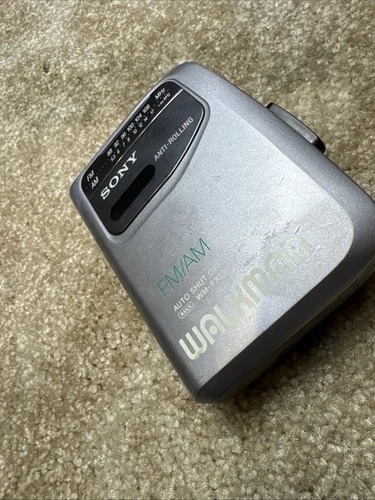 Vintage Sony AM/FM Tape Walkman WM-FX141 Tested Works