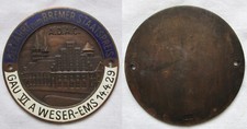 ADAC Plakette Zielfahrt zum Bremer Staatspreis Gau VI. A Weser-Ems 1929 (165957)