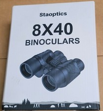 Staoptics 8x40 HD Binoculars for AdultsCompact High Power Porro Prism Binocul...