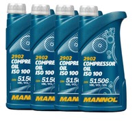 4X1 Liter KompressorenöL Iso 100 Din 51506 KompressoröL Vdl / Vcl / Vbl