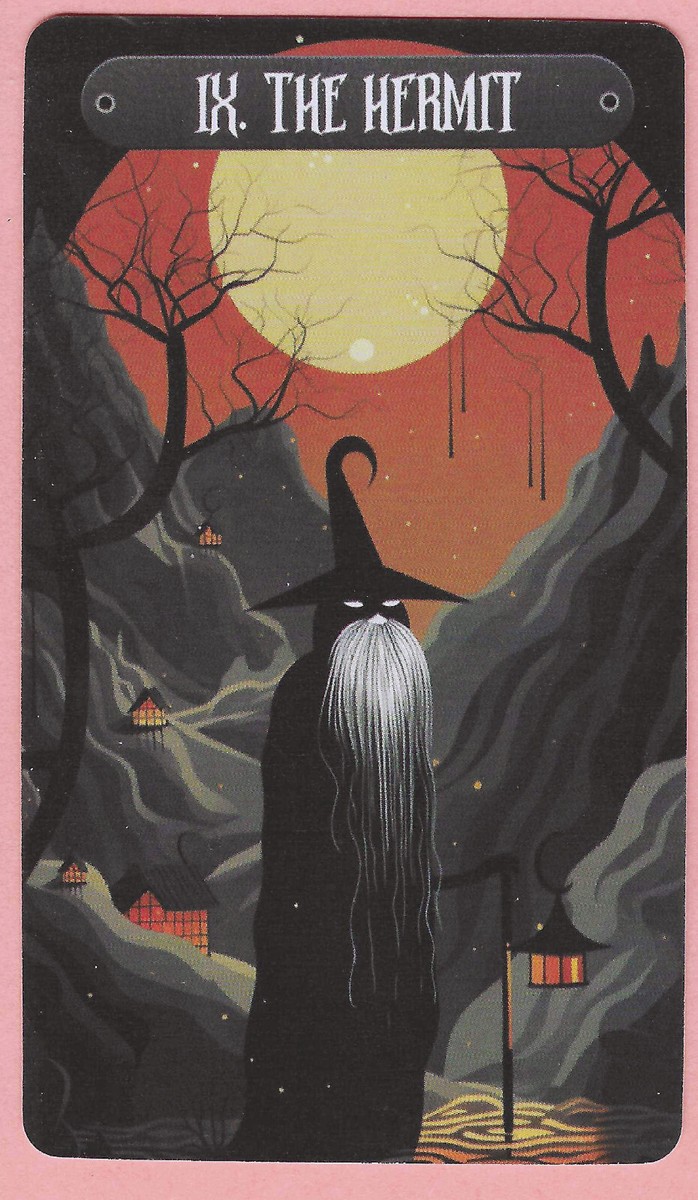 The Hermit, Major Arcana 9, Single Swap Tarot Card, Strange World