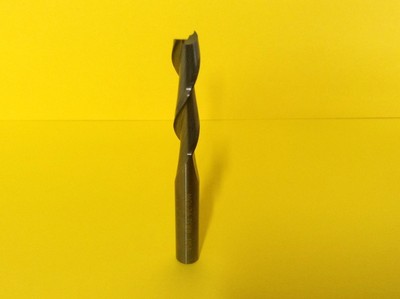 CARBIDE UPSHEAR CUT 1/4'' DIAMETER 1-1/8 LOC WOOD ROUTER BIT 2-1/2'' LONG PLASTIC 