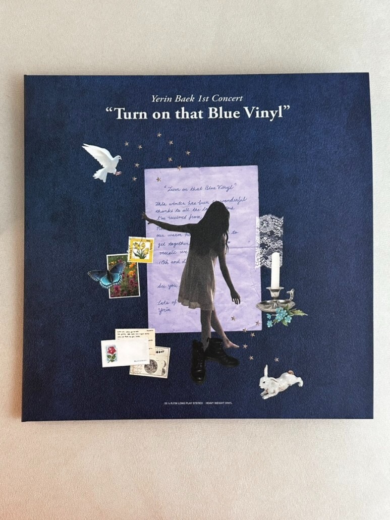 Yerin Baek Turn On That Blue Vinyl Live (2LP) /Official Concert 