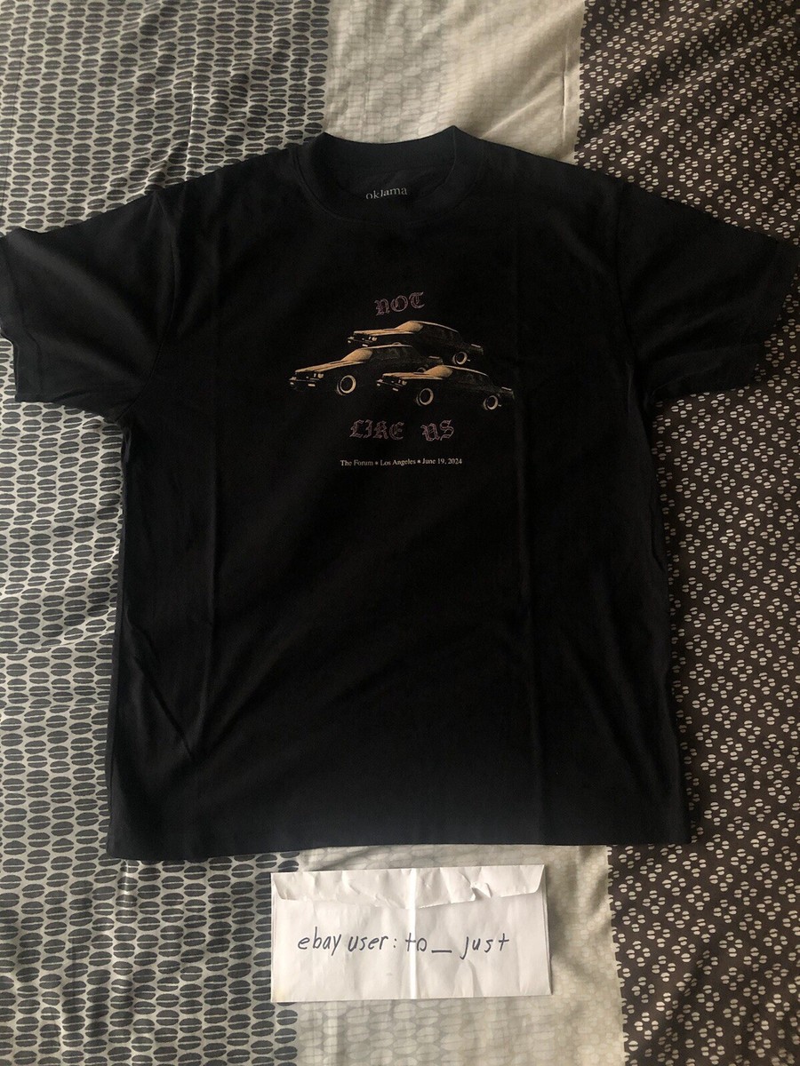 Not Like Us T L 黒 限定Kendrick公式T完売品 Kendrick Lamar They Not Like Us T Shirt | eBay