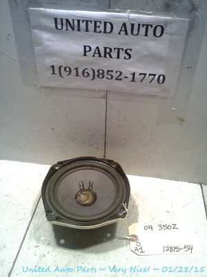 2003 04 05 06 350Z Bose Door Speaker LH RH OEM 28156 AL500 | eBay