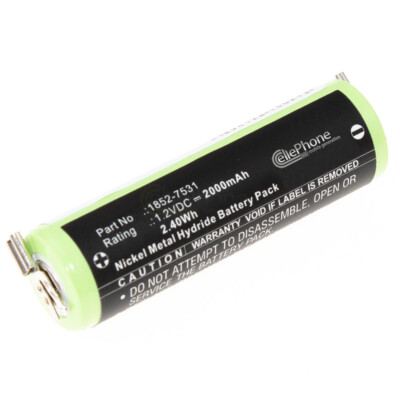 1,2V Akku Ni-MH für Moser Easy Style 1881 - ersetzt 1852-7531 - 2000mAh