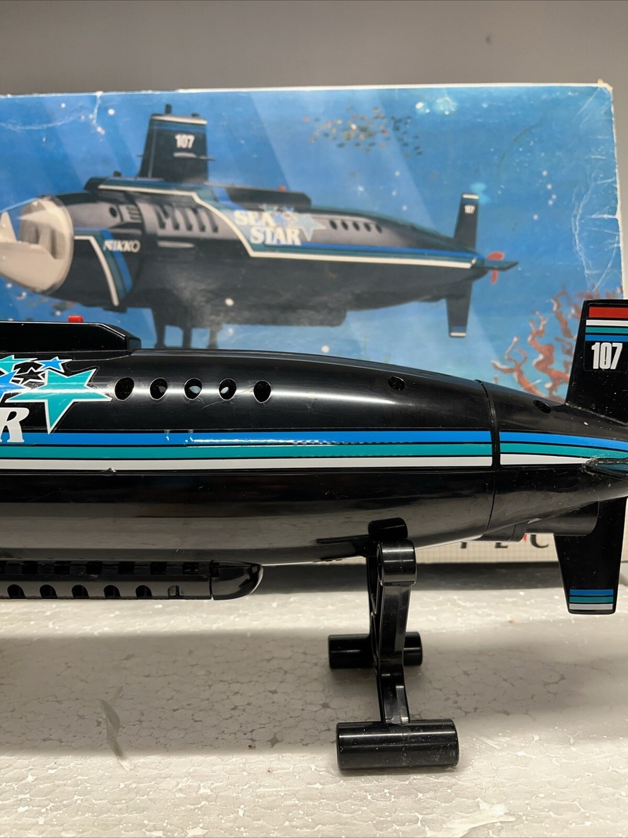 Rare Nikko Sea Star Submarine RC Radio Control 1/250 scale 11500