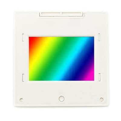 Transmissions-Beugungsgitter Für Optik-Experimente - 600 Linien/mm Im PET Rahmen