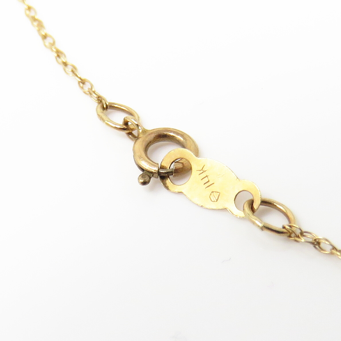 NYJEWEL 14k Yellow Gold Amethyst Diamond Pendant … - image 3