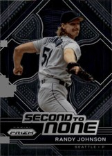 2023 Panini Prizm Randy Johnson #SN8 Second to None Seattle Mariners
