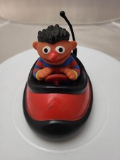 Bumper Car Ernie Red Battery Operated Sesame Street Vintage Illco Toy- Working