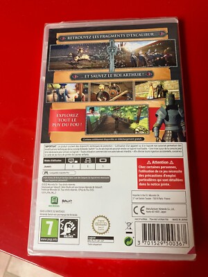 Jeu Nintendo Switch 'Puy Du Fou, La Quête D'Excalibur' - Version Française Neuve Sous Blister