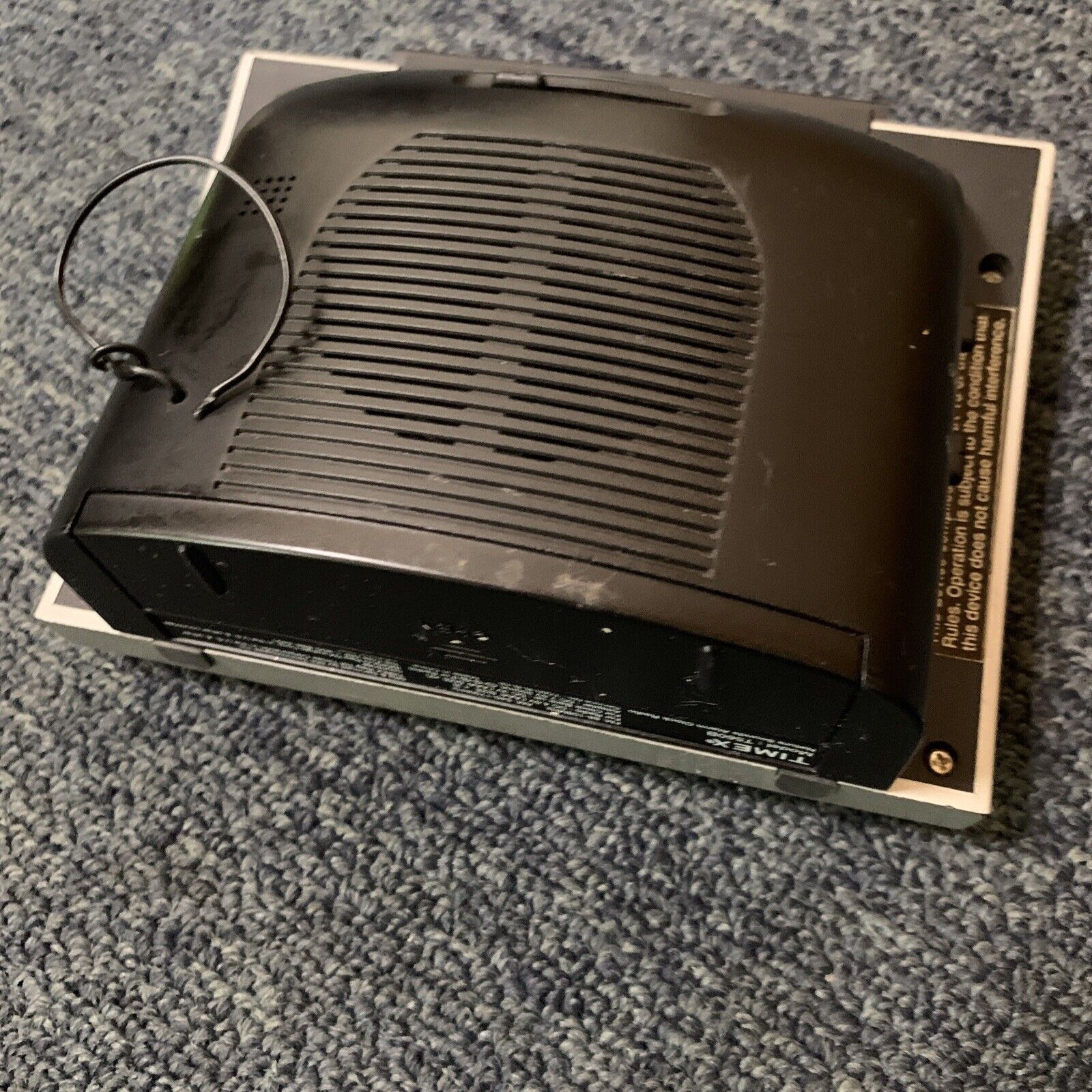 Timex Indiglo Night Light Intelligent Alarm Clock with AM/FM Radio