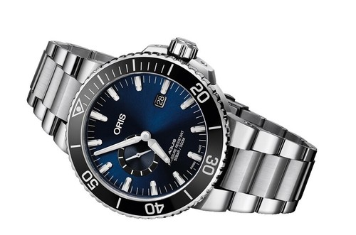 ORIS Aquis Staghorn Restoration Limited Edition 7734 Navy  display picture 3