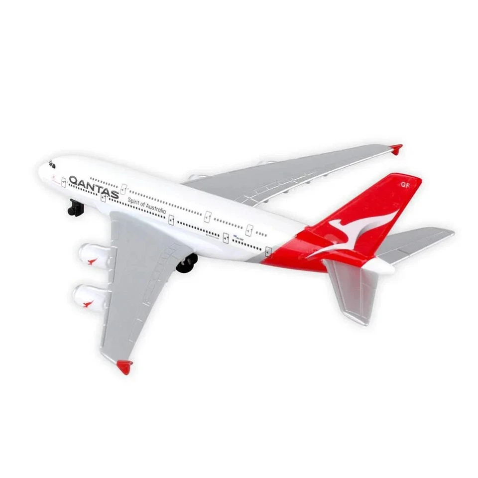 QANTAS A380 Single Plane - Realtoy Aeroplane Toy Model - Image 4 of 4
