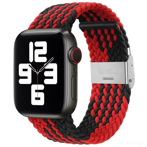 Correa de banda para Apple Watch Series Ultra 8 7 6 SE iWatch bucle trenzado ajustable - Imagen 23 de 61