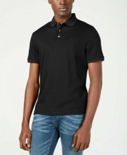 CALVIN KLEIN Pima Cotton Short Sleeve Polo Shirt New with Tag