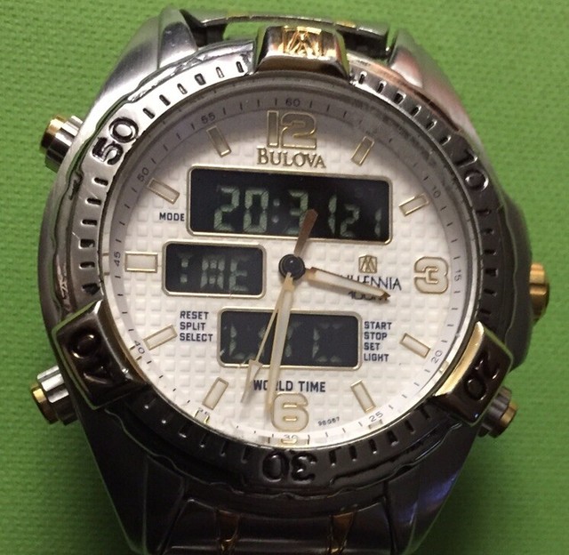 bulova analog digital watch