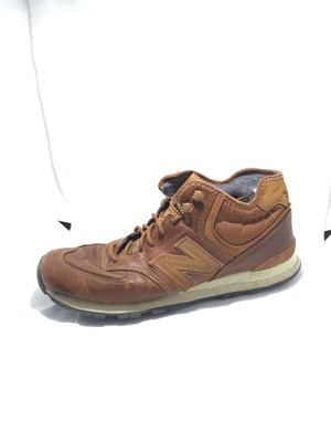 ***RARE New Balance MH5740AD Winter Lined High-Top Brown Leather Shoes  Men's 11D | eBay