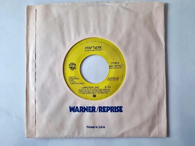 Kraftwerk - Computer love/ Numbers 7'' Vinyl US