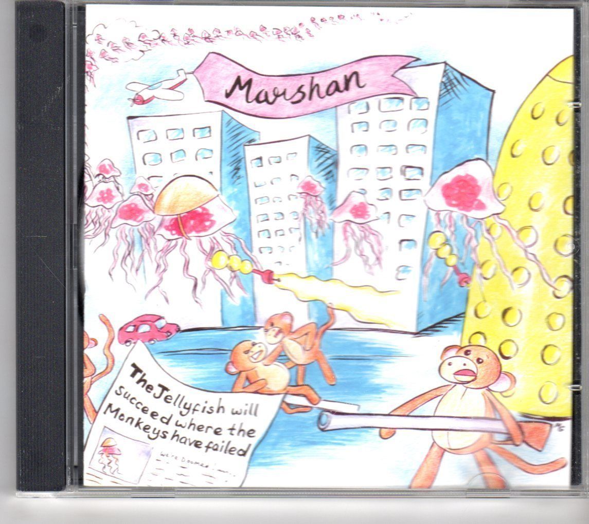 (GM237)Marshan,The Jellyfish Will Succeed Where The Monkeys Have Failed- 2009 CD