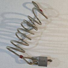 Vinyl Coated Braided Steel Cable Lock Set Heavy Duty Anti-Theft w/ Padlock