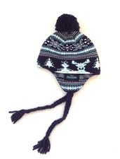 BNWT Disney Parks Frozen Sven and Olaf kids unisex beanie Hat Navy Blue