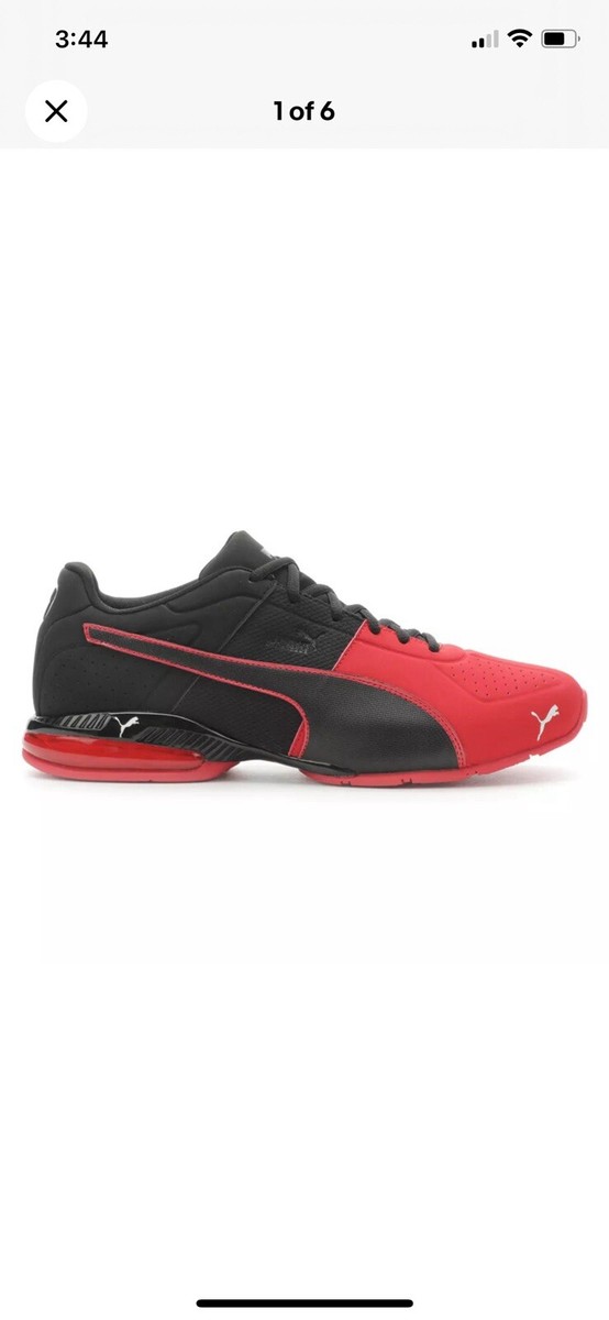 Puma Cell Surin Sport Block Training Mens Black, Red Sneakers Athletic  Shoes