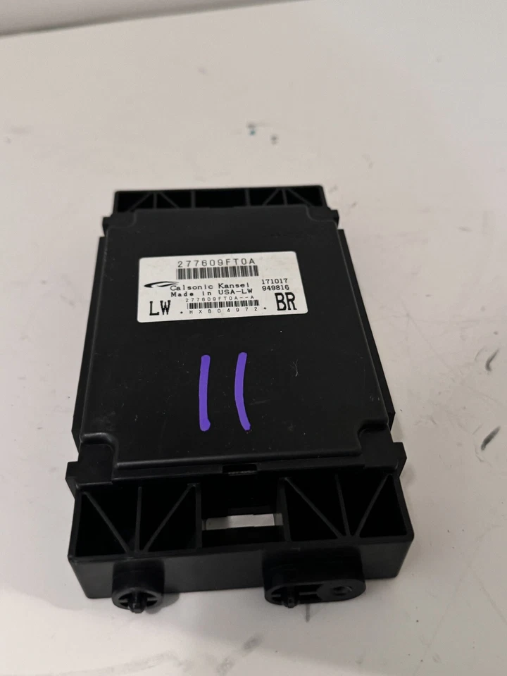 2018 NISSAN TITAN TEMPERATURE AC CONTROL MODULE OEM 277609FT0A - Imagem 3 de 4