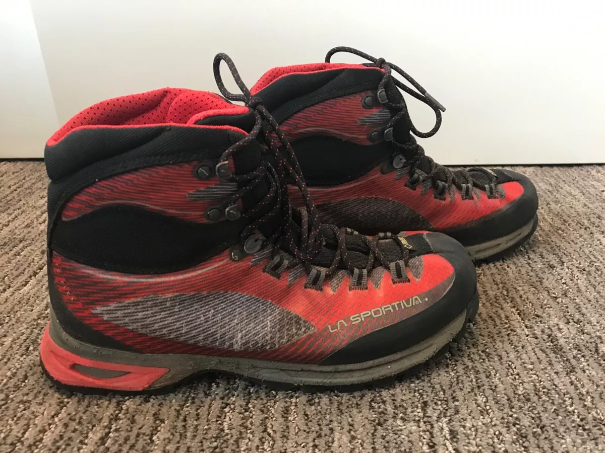 La Sportiva Trango TRK GTX Men's Sz 9 Gore-Tex Red Black