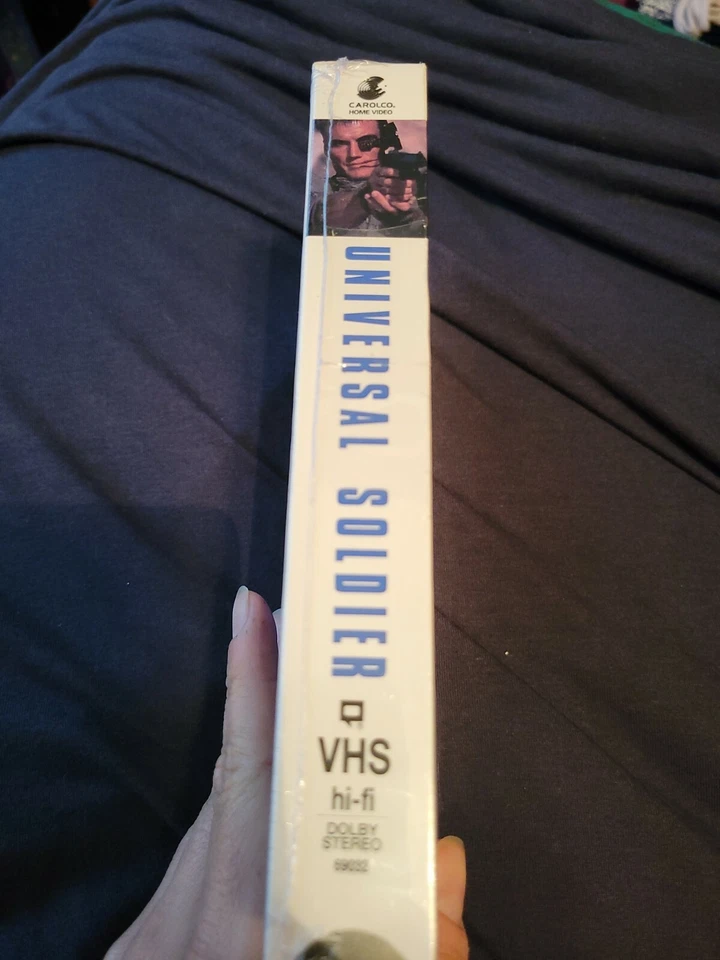 Universal Soldier VHS 1992 SEALED! Van Damme Dolf Lundgren! Action Sc-Fi Classic - Image 2 of 4