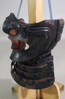 MENPO (mask) of YOROI (armor) : EDO : 7.9 × 6.7 × 5.1 " 370g