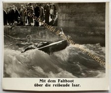 Foto München Isar Kanu Faltboot Klepper 