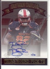 taywan taylor rc rookie draft auto autograph western kentucky wku college 1/10