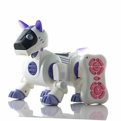 Durherm Ir Rc Smart Storytelling Sing Dance Walking Talking Dialogue Robot Dog Pet Toy, Brown (8695525113148)