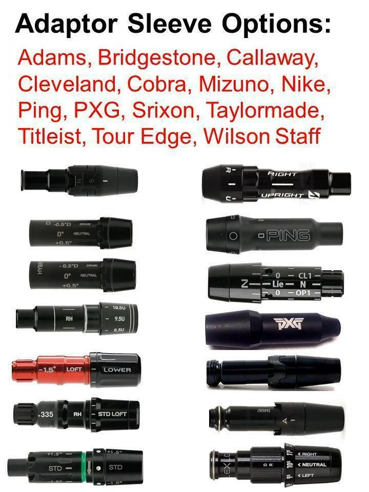 Aldila 2024 NV Driver FW Shaft -55/65 /75 A R S X - with /without Adaptor & Grip - image 3 of 4